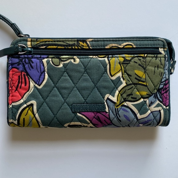 Vera Bradley Falling Flowers Wallet - Picture 3 of 5